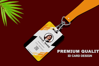 design id cards, id badges, lanyards, and identity
