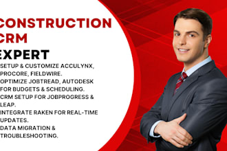 setup acculynx procore fieldwire jobtread autodesk raken leap jobprogress CRM