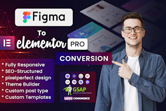 convert figma to elmentor pro website