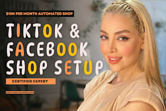 do facebook shop, tiktok dropshipping, tiktok shop, complete shopify marketing