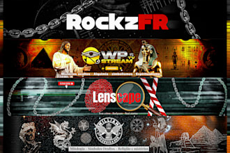 design amazing a youtube banner and logo for your channel