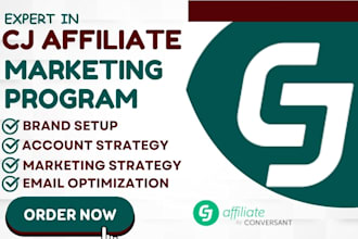 design cj affiliate marketing clickbank awin merchant sharesales etsy website