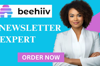 setup beehiiv account, beehiiv newsletter beehive landing page, beehiiv template