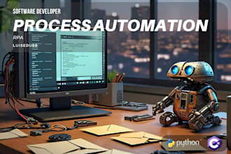 create automations python and c sharp