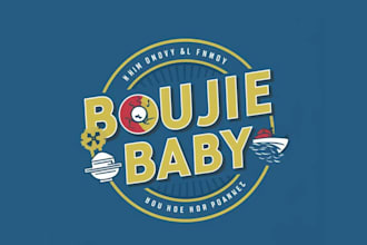 design exceptional classic baby playful nautical logo