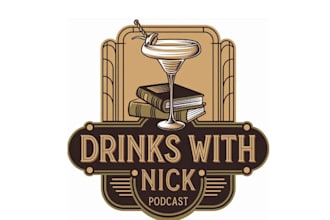 make greatest artwork new drink logo with nick podcast