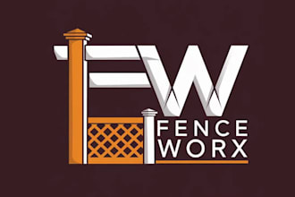 make innovative particular fence company logo