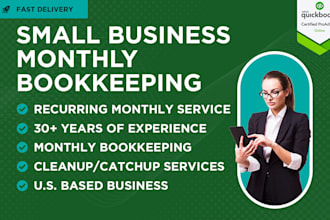 manage quickbooks online bookkeeping for your small business