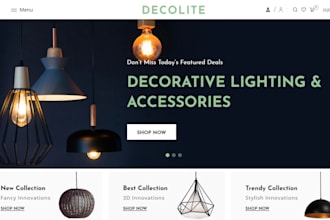 design interior light shopify store interior light website home decor website