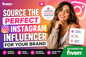 source the perfect instagram influencer for your brand