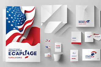 design minimalist political campaign logo