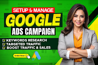 setup and  manage google ads for local business to get quality leads and calls