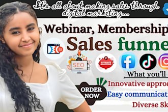 webinar sales funnels for clickfunnels, gohighlevel, and systeme io sales funnel