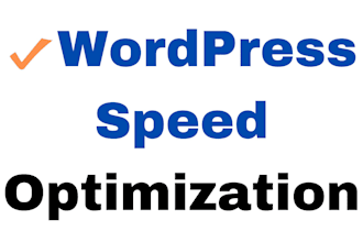 do wordpress speed optimization
