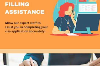 be your visa application form filling expert