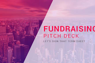 write and design fundraising deck