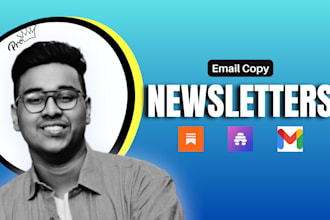 write your newsletter email copy