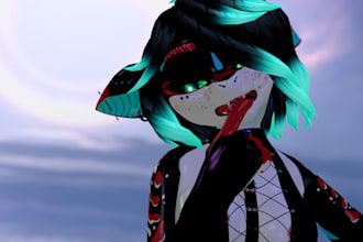 make you your own custom vrchat avatar or retexture