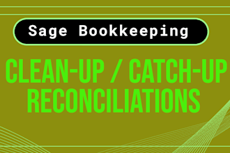 do sage bookkeeping, sage clean up