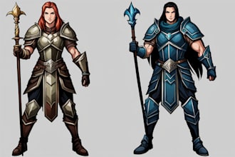 draw any fantasy character that you want