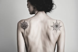 create a minimalist tattoo design for you