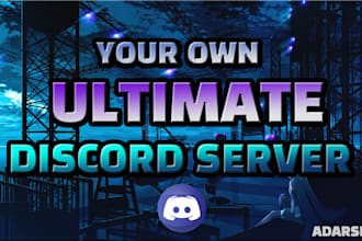 set up and manage your discord server professionally