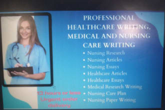 write nursing, medical and healthcare articles