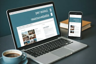 design an engaging website with responsive design and dynamic contents