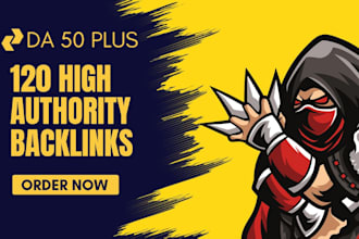 120 mix backlinks high authority