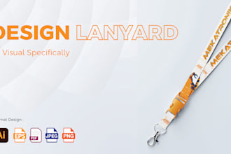 design cool lanyards or ribbons for your company and events