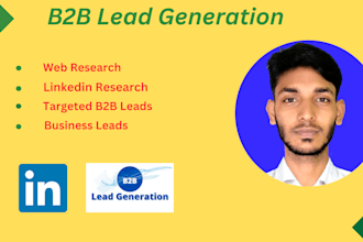 do b2b lead generation and prospect list building