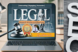 write legal blog posts and articles for your law firm