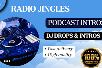create radio jingle podcast jingle youtube intro podcast intro music in 24 hours