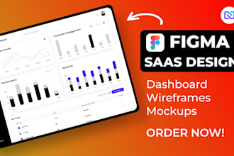 design professional web app, saas mockups, dashboards, and wireframes