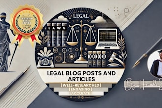 write compelling SEO legal articles and blog posts