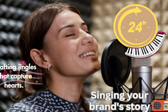 be your female singer, songwriter, ghostwriter for pop, edm, rock music, jingle