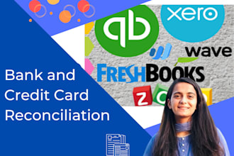 do bank reconciliation in quickbooks, xero, sage and zoho books