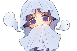 draw chibi illustration of your oc, fanart, avatar, etc