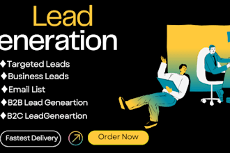 do lead generation, email list building, data entry, web research via paid tools