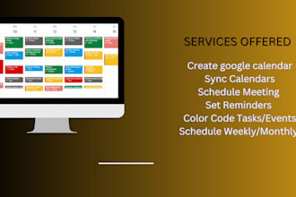 manage your google calendar