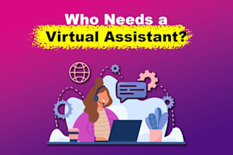 be your perfect virtual assistant for data entry and all admin support tasks