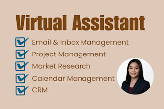 be your executive assistant for business and admin support