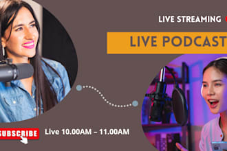design professional podcast youtube thumbnail