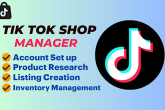 help you in tiktok shop virtual assistant pl and drop shipping