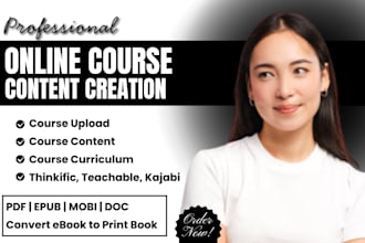 create online course creation thinkific course upload teachable kajabi website