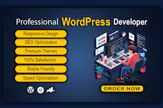 provide professional wordpress web design services