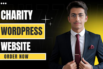 build a charity website with fundraising and donation setup