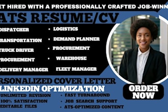 do fabricator resume, logistic, transportation and supply chain analyst