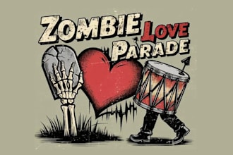 make unique vintage and parade brand logo