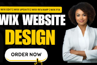 design wix site design wix website redesign wix site revamp wix website